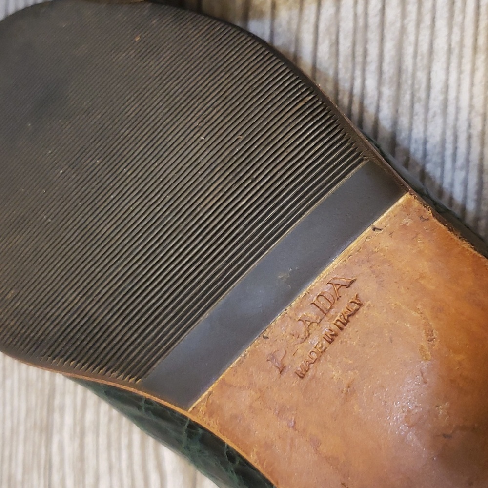 Prada Loafers - Dark Green - 38 - Picture 7 of 8
